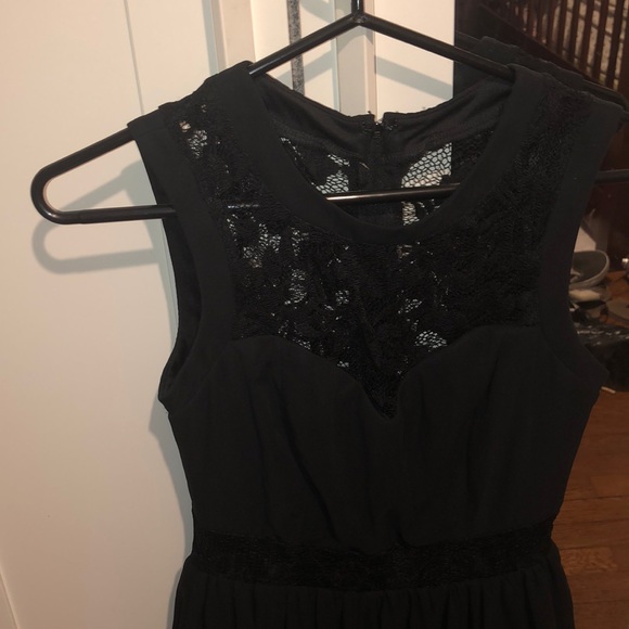 Black Mini Dress - Picture 2 of 3